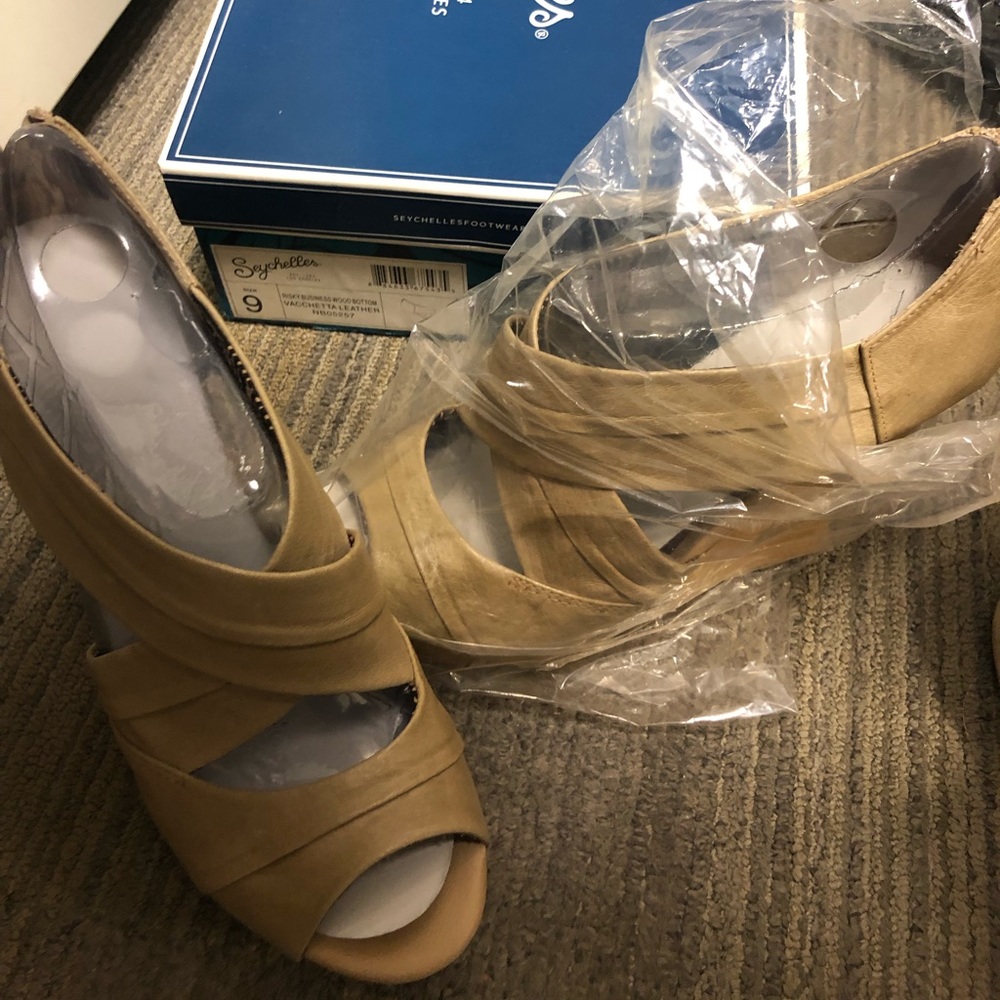 Seychelle’s Risky Business size 9 wedge